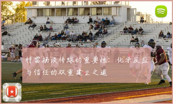 特雷杨谈传球的重要性：化学反应与信任的双重建立之道